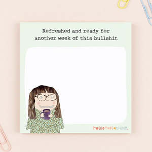 Living: Refreshed - sticky jot notes