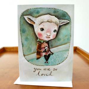 Greeting Card - so loved