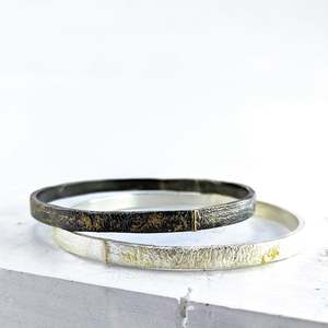 Artist Natalie Salisbury: Glow Delve bangle - bright