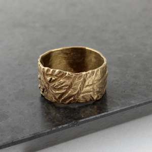Artist Phillipa Gee: Twine bronze ring