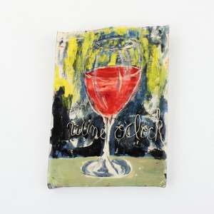Artist Bernie Winkels: Wine O'Clock