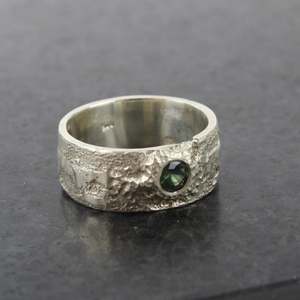 Green Sapphire Ring