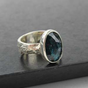 Oval Kyanite Ring