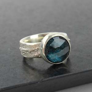 Julie Hoskin Brandt: Round Kyanite Ring