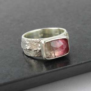 Julie Hoskin Brandt: Rectangle Tourmaline Ring