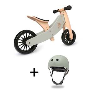 TINY TOT PLUS Silver Sage Trike/Balance Bike & Toddler Bike Helmet