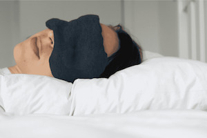 Weighted Eye Mask