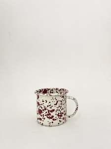 Kindred Road: Enamel Mug - Red Splatter