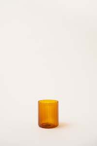 Homewares: Vertical Tumbler - Amber