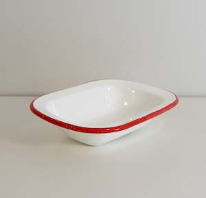New: Red Serving Plate