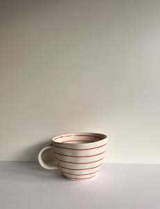 Red Stripe Mug