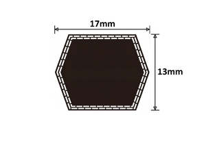 BB81 Double Sided Hex Belts