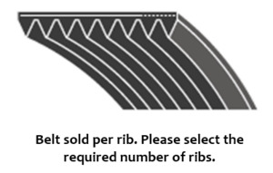 1854PJ / 730J Poly V Belts