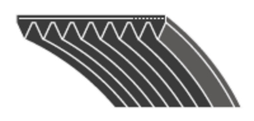 Pk Multi Rib Fan Belts: 12PK1290 Multi-Rib Fan Belts