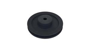 Cast Iron V Pulleys: 6in x 1A Cast Iron V Pulley Solid Pilot Bore