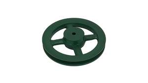 Cast Iron V Pulleys: 6.1/2in x 1A Cast Iron V Pulley Spoked Pilot Bore