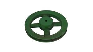 7in x 1A Cast Iron V Pulley Spoked Pilot Bore
