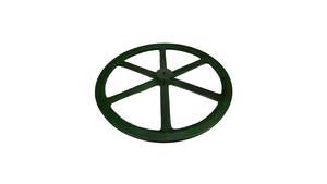 22in x 1A Cast Iron V Pulley Spoked Pilot Bore