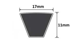 BX95 Raw Edge Cogged Classical V Belt