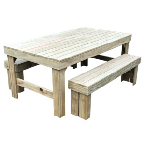 Products: Bench and table set