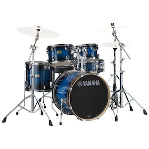 Drum Kits: Yamaha SBP2F5DBS Stage Custom Birch Drum Kit (Deep Blue Burst) + Hardware (HW680W) (Copy)