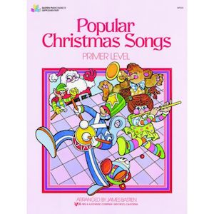 Tertiary: Bastien Piano Basics - Popular Christmas Songs (Primer Level)