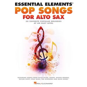 Essential Elements - Pop Songs for Alto Saxophone