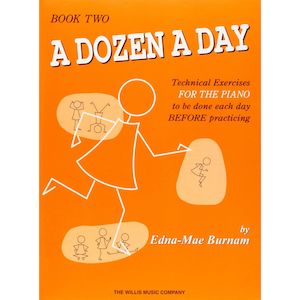 A Dozen a Day - Technical Exercises for the Piano (Book Two)