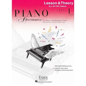Piano Tutor: Piano Adventures Lesson & Theory - Level 1 (All-in-two Edition)