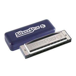 Harmonicas: Hohner Silver Star D Harmonica