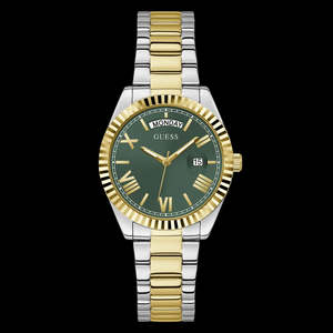 GUESS Ladies Gold-Tone Analogue Watch