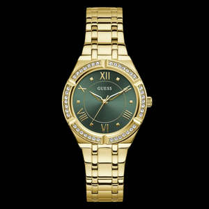 GUESS Ladies Gold-Tone Analogue Watch