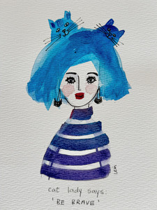 Cat Lady Says - Be Brave Kingscourt Interiors