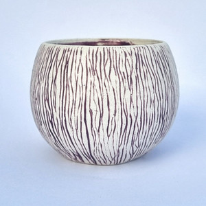 Purple River Vase Kingscourt Interiors