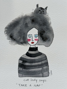 Cat Lady Says - Take a Nap Kingscourt Interiors