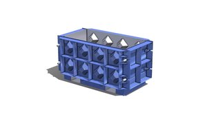 Products: KL11B Interlocking Block Mould Kings Engineering