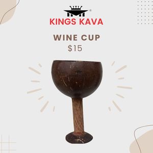 Products: Kava Luxe Wine Cup - 100% Pure Fijian Kava