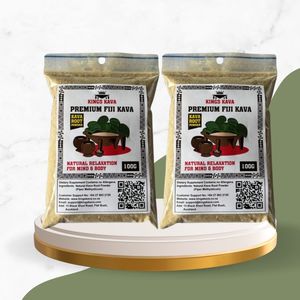 Premium Fiji Kava “200g” – KingsKava Limited – 100% Pure Fiji Kava