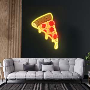 New Neon Signs: Pizza Art Work Led Neon Sign Light