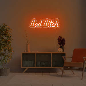 Sexy Naughty Neon Signs: Bad Bitch LED Neon Sign