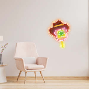 Party Neon Signs: Bubble O Bill LED Neon Sign