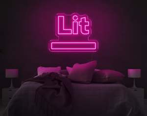 Symbol Neon Signs: Lit LED Neon Sign