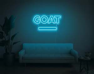 Symbol Neon Signs: Goat LED Neon Sign