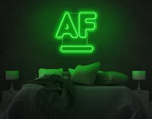 Symbol Neon Signs: Af LED Neon Sign