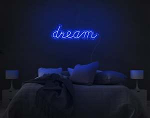 Motivational Neons: Dream LED Neon Sign