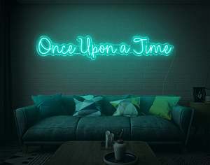 Kids Neon Signs: Once Upon A Time LED Neon Sign