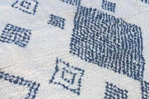 Rugs: HANDMADE AZILAL MOROCCAN RUG