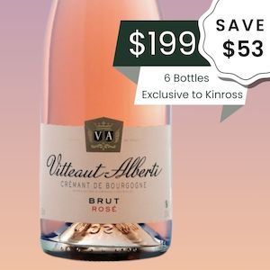 Crémant de Bourgogne Vitteaut-Alberti Rosé (NZ only) - 6 bottles Subscription &hellip;