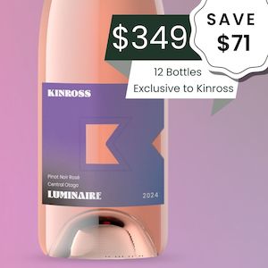 Kinross 'Luminaire' Pinot Noir Rosé 2024 - 12 Bottle Subscription & case special