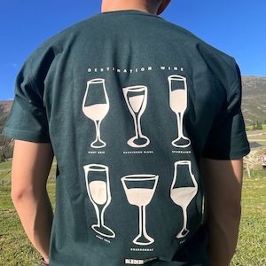 Kinross T-Shirt - Wine Glasses - Men